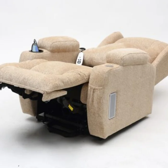 Cellini Happy Daddy Pro Deri Kahve - Masajlı Baba Tv Koltuğu