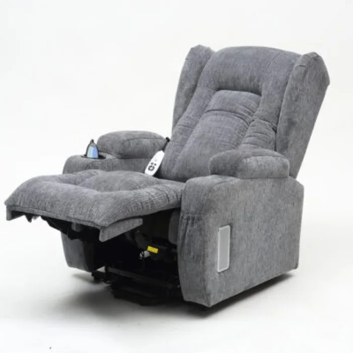  Cellini Happy Daddy Pro Kumaş Gri – Masajlı Baba Tv Koltuğu – HDPro